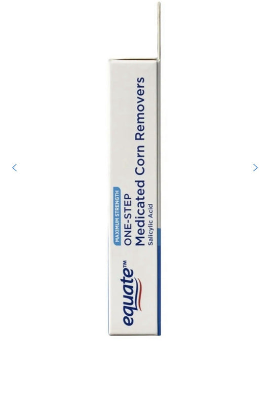 Equate Maximum Strength 1-Step Salicylic Acid Corn Remover 6 Strips