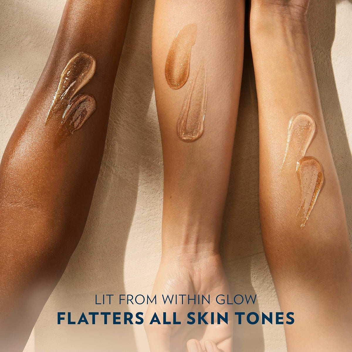 Vaseline Glazed and Glisten Golden Hour Body Gel Oil Glow Vanilla Cocoa Shimmering with Ultra-Hydrating Lipids and 100% Pure Cocoa Butter, 6.8 Oz image 2