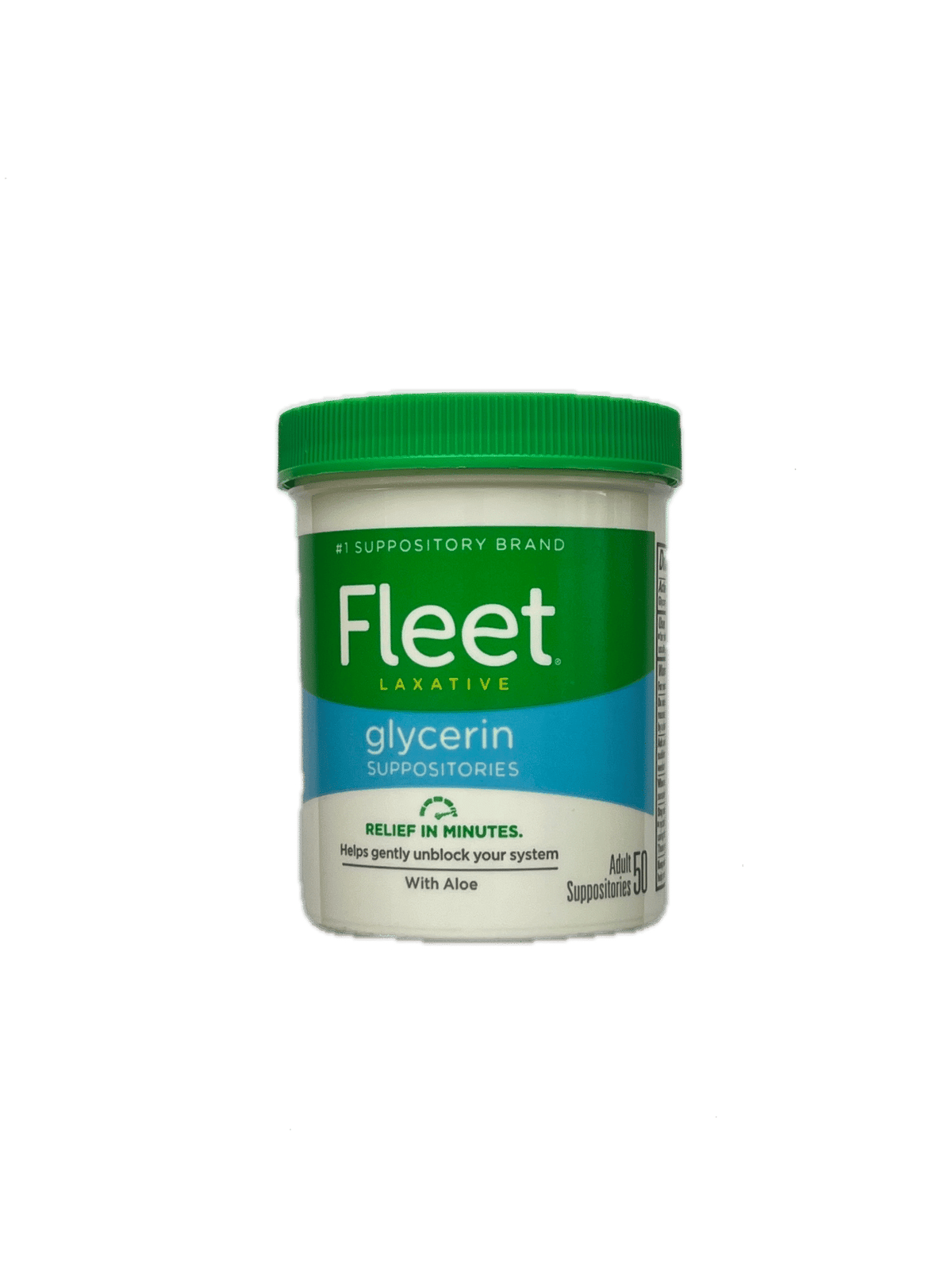 Fleet Glycerin Laxative Suppositories for constipation and douching - Adult50 image