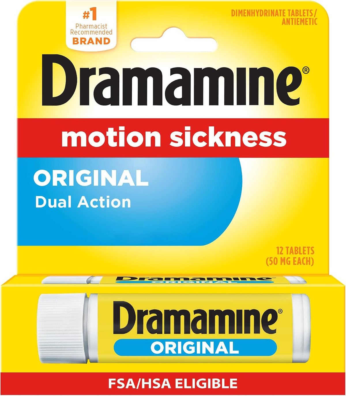 Dramamine Motion Sickness Tablets – Fast Relief for Nausea & Dizziness. Dramamine Kids