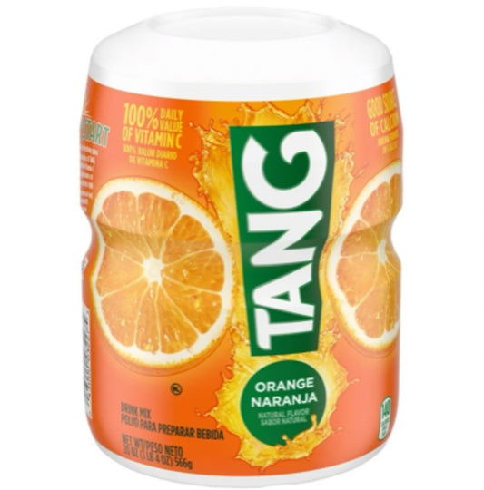 Tang Orange Drink Powder Mix 566g 20oz Tub – Makes 5.5 Litres