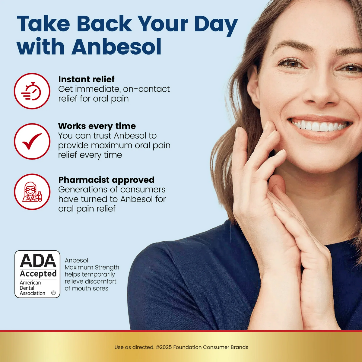 Anbesol Gel Maximum Strength – Instant Oral Pain Relief Available in two options